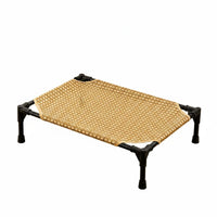 Mesh Dog Cot Easy Clean Elevated Pet Cot Indoor Outdoor Use Raised Pet Bed for Dogs, Cats, Summer