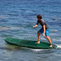Inflatable Stand Up Paddle Board Portable Package 76cm Wide Stable for Beginners