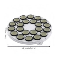 22-Ball Baffle Plate Water-Resistant Machine Part Tab Rim