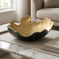 Fruit Bowl Textured Metal Fruit Bowl Smooth Interior