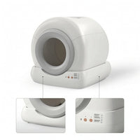 Fully Enclosed Automatic Litter Box App Control Smart Cat Litter Box Quiet for Home, Apartments