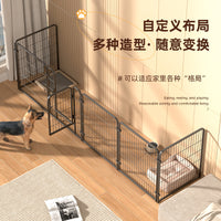 跨境批发狗围栏室内防越狱宠物笼子中小型犬隔离训练厕所狗窝栅栏