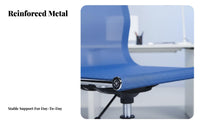 Rolling Mesh rear Stool Adjustable Height Drafting Chair with Footrest