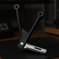 Rear Set Footpeg Bracket Metal Construction Rear Passenger Footpeg Bracket Set