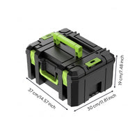 Stackable Tool Box Portable Tool Organizer with Handle Heavy-Duty for Workshop