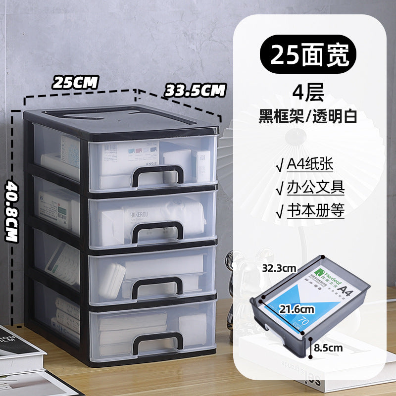 Large / 4-tier Black