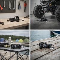 Insulated Wiring Harness Kit with Rocker Switch Stable Wiring Harness with Switch Heavy-Duty Abrasion-Resistant for Builders, UTV