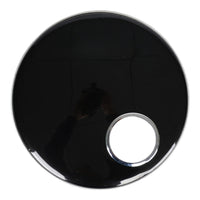 Bass Drum Resonant Head Port Protector Slim Bass Drum Port Collar Drumhead Protector Collar Easy to Install Self-Adhesive