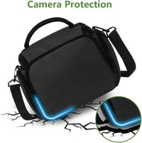 Digital SLR Camera Bag Waterproof Shockproof Camera Case with Adjustable Shoulder Strap, Large Capacity
