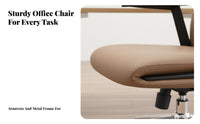 Ergonomic Rolling Seat Height Adjustable Highspine Support Rotating Chair Extended-Use Comfort sturdyDuty Base for Managerials