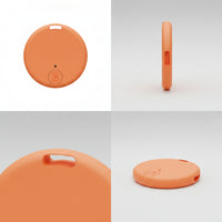 Smart Bluetooth Tracker with Key Attachment Compact Bluetooth Tracker Lightweight Locator Tag Portable for Travelers