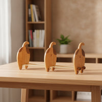 Adjustable Book Stand Minimalist Wood Holder Environmentally Conscious