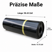 HDPE Geomembrane Roll, Pond Liner 0.2-2.0mm, Waterproof Construction Film for Fish Pond & Garden Pond, Weather-Resistant, Black