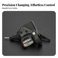 Mountain Bike Gear Change Er Accurate Gearing Mountain Bike Thumb Change Er Easy Installation Pedaling Gear Change Lever for DIY Enthusiasts, Cyclists