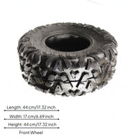 ATV Tire Rubber Transportation Part Enhanced Grip for Beach Cart