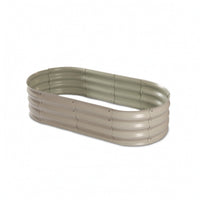 Galvanized Raised Garden Bed Long-Lasting Galvanized Garden Bed Spacious