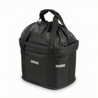 Open-Top Cycle Handlebar Bag Easy to Clean Bike Front Bag Lightweight Bike Carrier with Straps Non-Slip for Commuters
