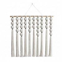 Macrame Wall Hanging Unique Decor Symmetrical for Bedroom, Entryway