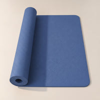 Non-Slip Exercise Mat with Alignment Lines Textured Exercise Material-Friendly Long-Lasting for Yogis, Fitness Enthusiasts, Home Workouts, Floor Exercises