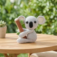 All Materials Included Sloth and Koala Crochet Kit Gift Ready Stuffed Creature DIY Craft Kit for Beginners, Crafters