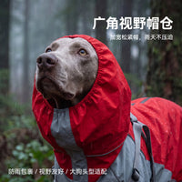 Waterproof Dog Raincoat with Hood for Large Dogs