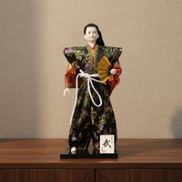 Samurai Warrior Figurine Detailed Craftsmanship Japanese Warrior Statue