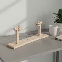 Beech Wood Embroidery Stand Handmade Table Embroidery Stand Anti-Slip Clips