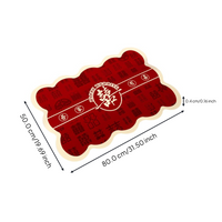 Absorbent diatom mud bath mat