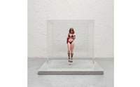 1/64 Scale Bikini Girl Figurine Highly Detailed Miniature Woman Eating Ice Cream