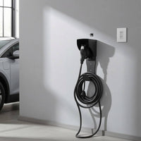 EV Charging Holder Corrosion-Resistant J1772 Connector Holder J1772 Wall Mount Indoor Outdoor Use EV Charger Holder Metal