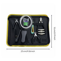 Badminton Racket Stringing Tool Kit Portable Racket Stringing Tool Set Lightweight Flying Clamp and Awl Kit for Home Use, Tournaments