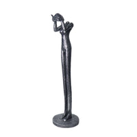 Human Figure Sculpture Modern Ornament Long-Lasting for Bookshelf