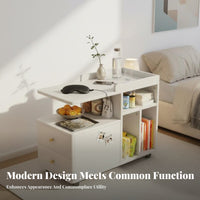 Rolling Sofa Rolling Table with Drawers Modern Design Household Furniture