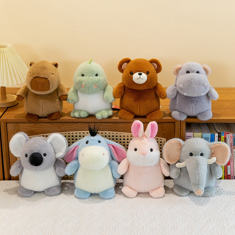 New Capybara Plush Toy Stuffed Animal Doll for Girls Birthday Gift
