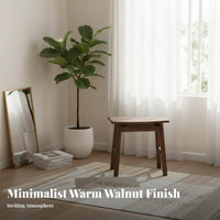 Durable Wood Construction Wooden Dressing Table with Stool and Mirror Minimalist Design Makeup Desk Space-Saving Vanity Set Includes Jewelry Organizer for cosmetic lovers, Apartment Dwellers, Teenagers