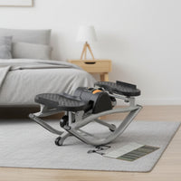Lateral Stepper Compact Stepper with Resistance Bands Electronic Step Machine for Beginners, Apartment
