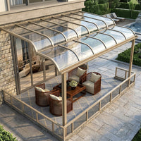 Wall-Mounted Awning, Front of Entrance, Sun Shade, Balcony, Aluminum Alloy, Terrace Roof, Rain Protection, Sun Protection