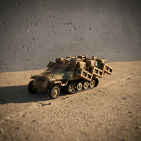 1/144 Scale Tank Miniature Ready to Display German Armored Behemoth Model Tank Model Historically Accurate Collectible for History