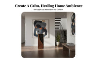 S-Shaped Accessible Cabinet Natural Imperfection Aesthetic S-Shaped Cubby Shelf Rotating Base Vintage Inspired for Homeowners