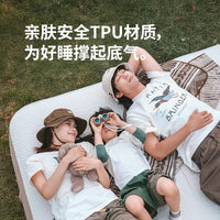 挪客游梦拉丝内置泵充气床垫户外露营气垫床打地铺家用全自动气垫