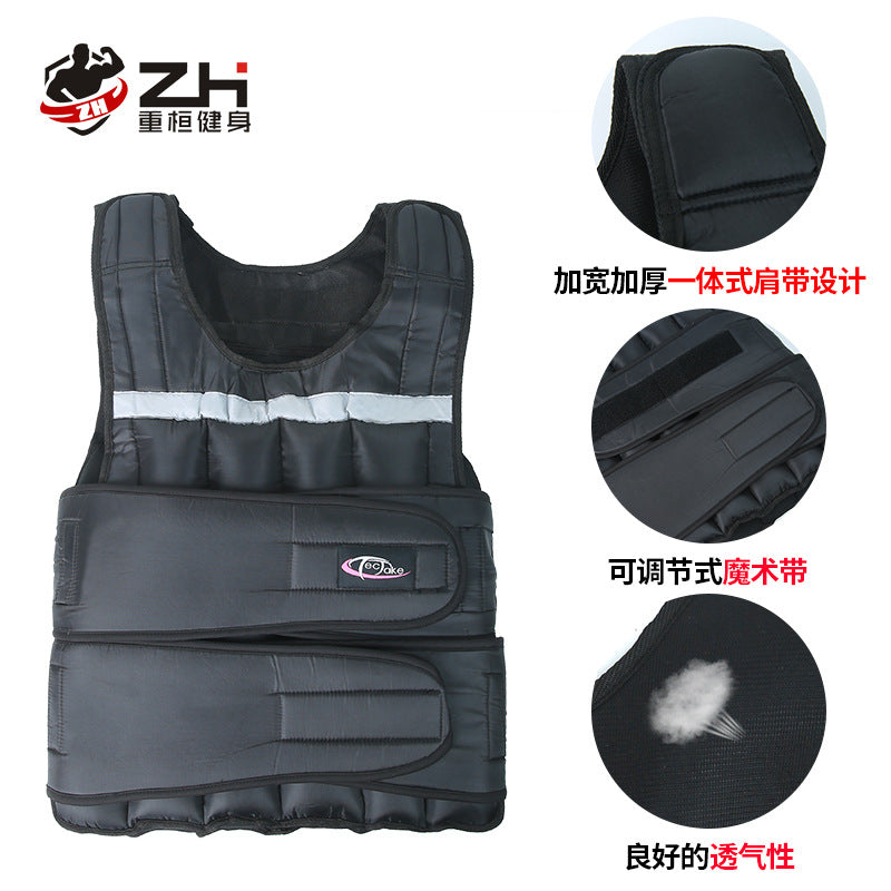 Weighted Vest for Running with Hidden Sandbag
