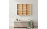 Toy Car Display  Model Car Display Shelf Low Profile Storage Rack with Compartments for Collectors, Bedroom