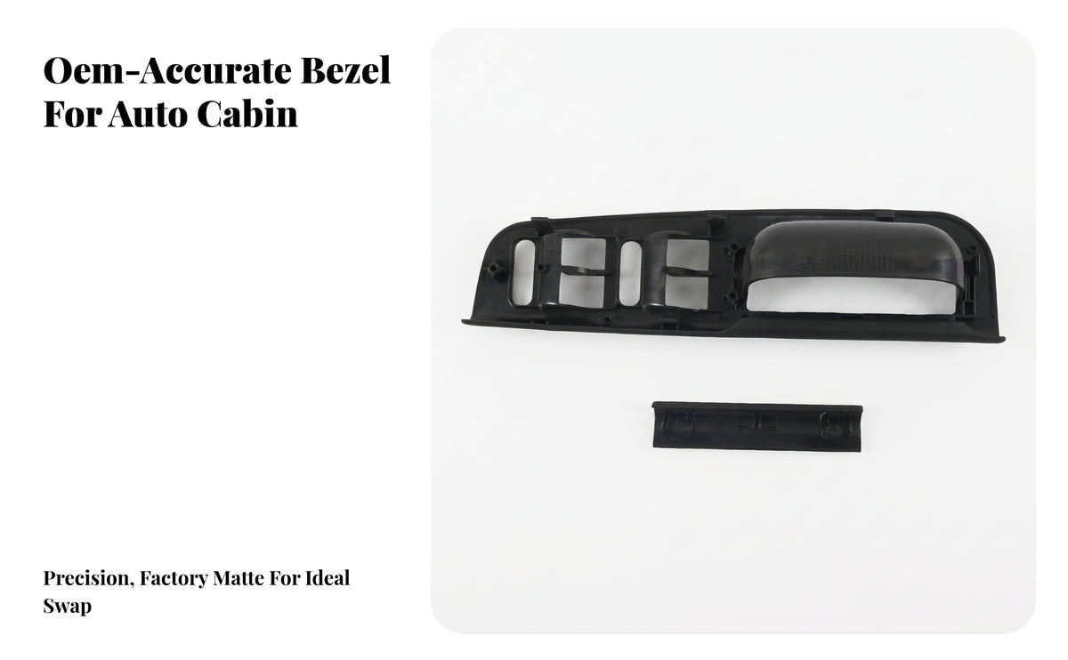 Molded Front Left Window Switch Housing