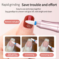 Electric Nail Drill, Cordless, Pen-Style, Portable