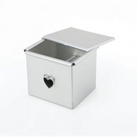 Square Bread Mold with Lid Anodized Square Loaf Pan with Lid Food-Grade