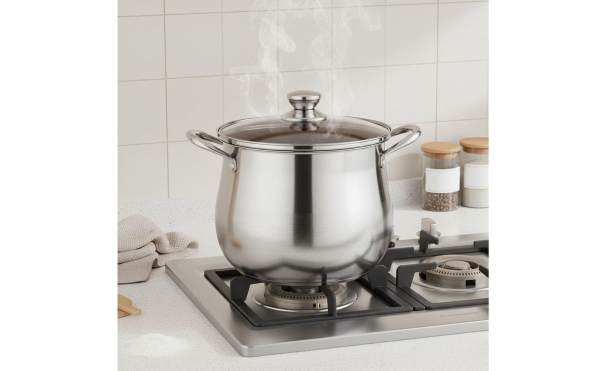 Stainless Steel Micro Steam Cooker Uncoated Micro Steam Cooker Easy to Clean Versatile Steamer Pot for Home Use