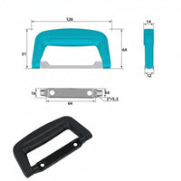 Pull Handle Heavy Duty Replacement Handle Hardware Fitting for DIY Enthusiasts
