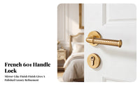 Metal Door Lever Set