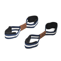 Figure-8 Lifting Straps for Wrist Support, Microfiber, for Fitness