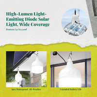 Solar waterproof LED garden light